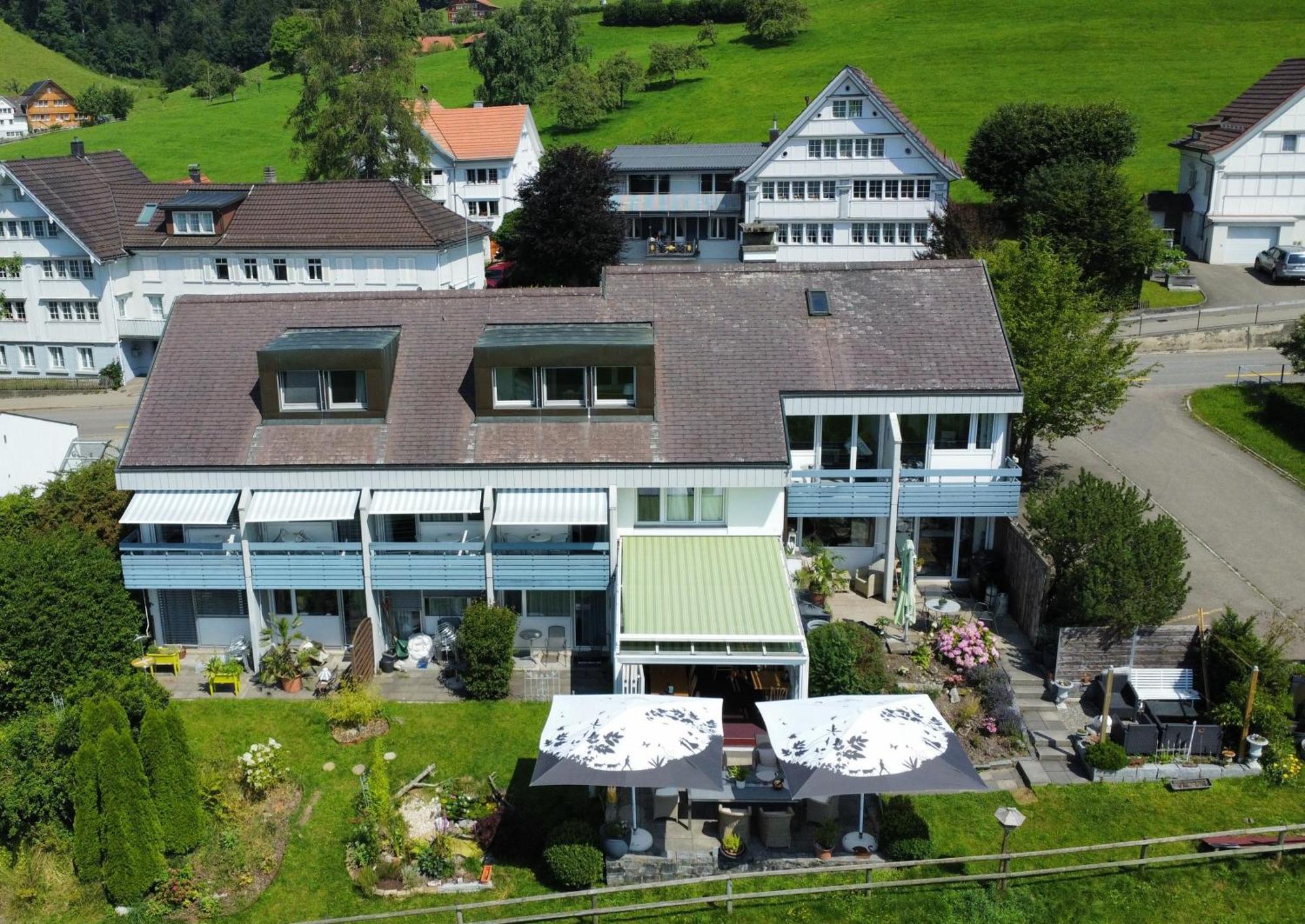 Games Garni Hotel Saentis Teufen Exterior photo